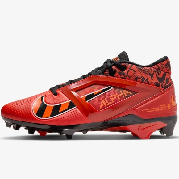 Nike Alpha Menace 4 Pro Football Cleats Size 9.5
